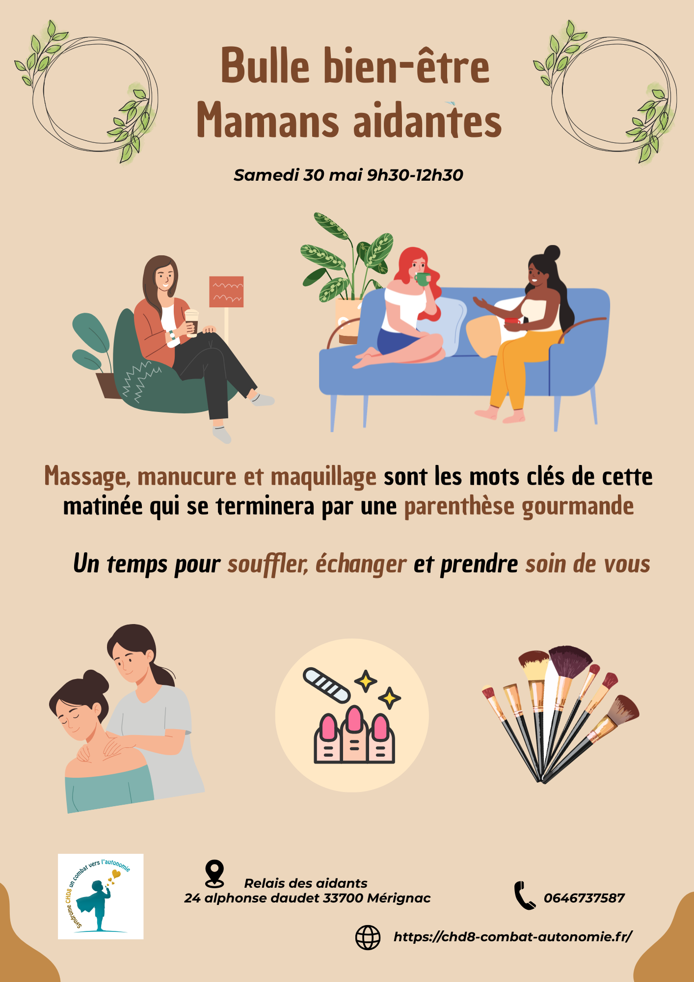 Première édition Bulle bien-être Mamans aidantes